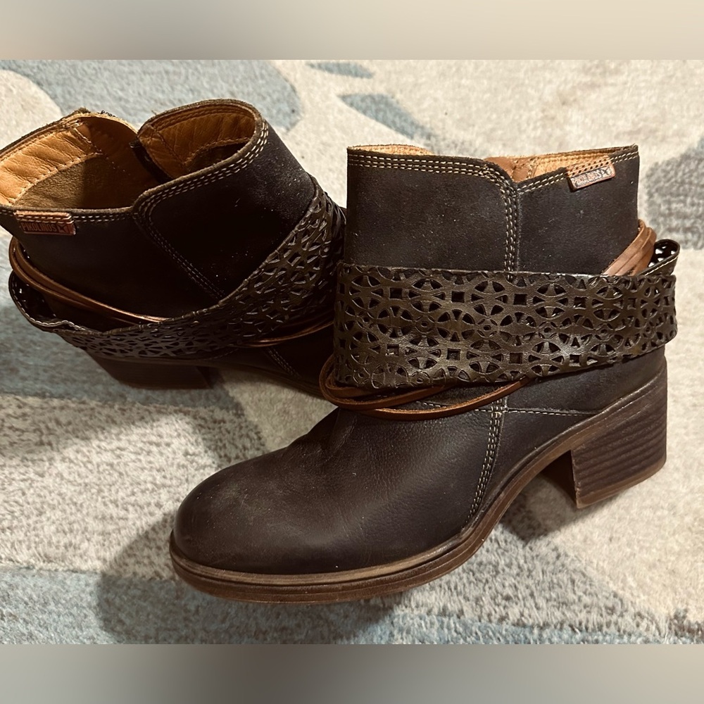 Pikilinos Lyon W6N-8953 Ankle Boots Size 38